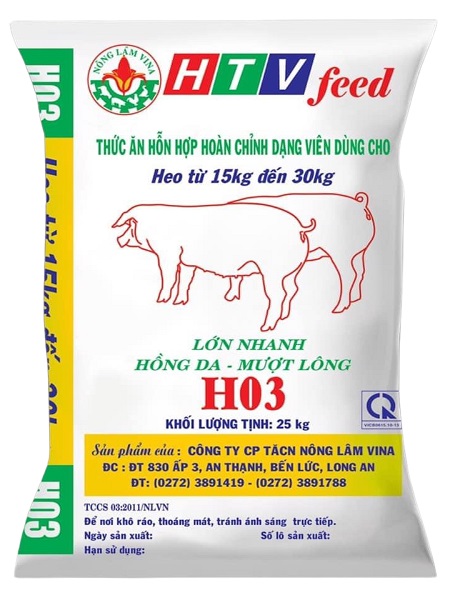 Thức ăn hỗn hợp cho Heo 15-30kg