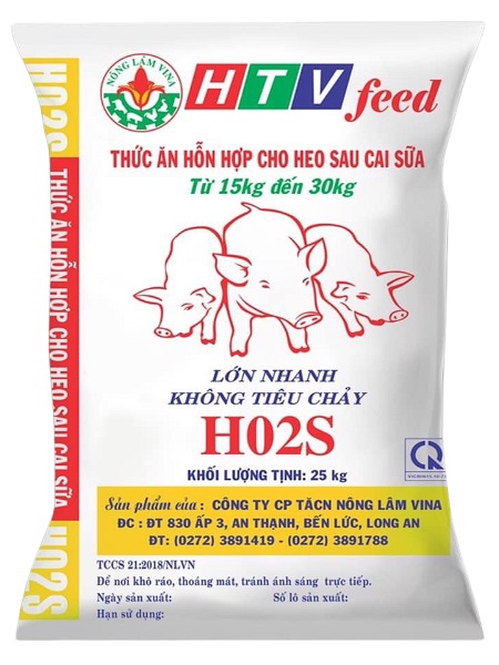 Thức ăn hỗn hợp cho Heo từ 15Kg-30Kg
