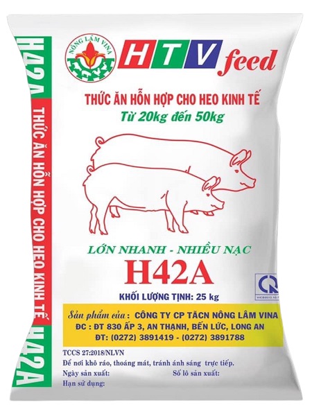 Thức ăn hỗn hợp cho Heo từ 20Kg-40Kg