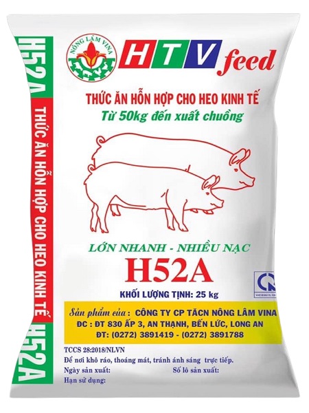 Thức ăn hỗn hợp cho Heo từ 50Kg